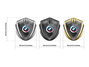 BMW Emblema Fender Badge Stile Moderno Universale